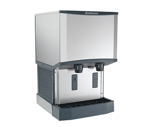 Scotsman HID525A-1 25 Lbs. Bin Storage Air Cooled Meridian Ice & Water Dispenser - 115 Volts