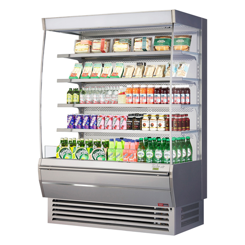 Turbo Air TOM-60DXS-N 60"W Extra Deep Vertical Open Display Merchandiser