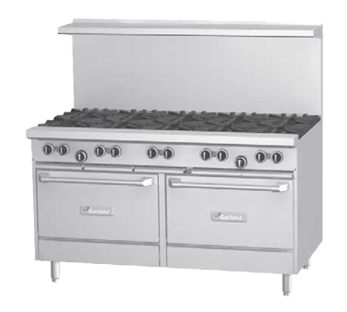 Garland G60-G60SS 60" Gas G Starfire Pro Series Restaurant Range - 90,000 BTU