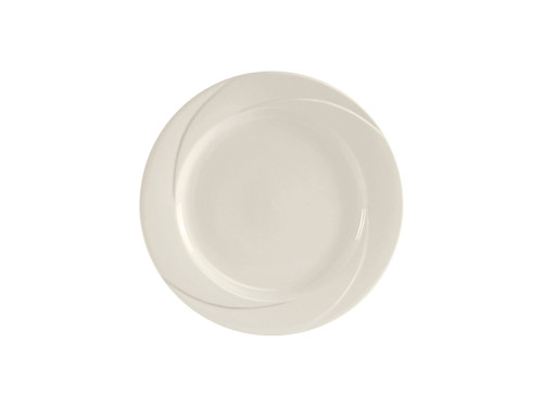 Tuxton ASU-002 6-1/4" Ceramic Pearl White Round Plate (3 Dozen Per Case)