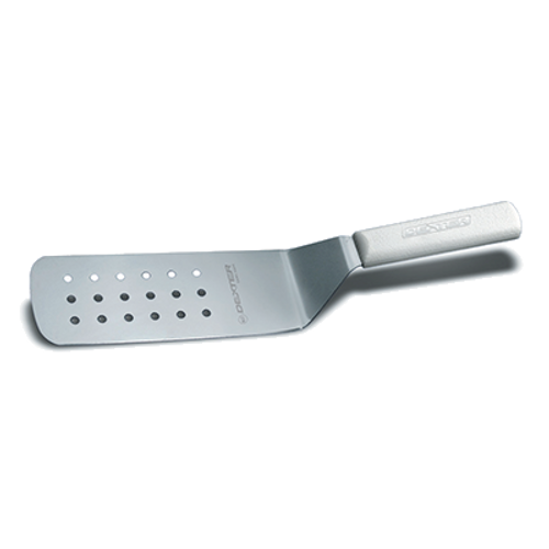 Dexter PS286-8 8" Stainless Steel Perforated Turner