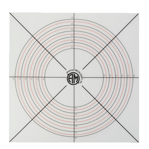 American Metalcraft MPNS 22" L x 22" W X.13" H Pizza Mat