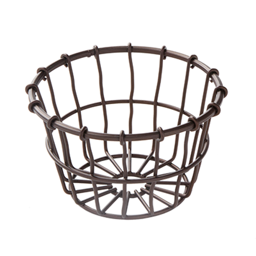 American Metalcraft WBBS 5" Metal Round Wire Basket