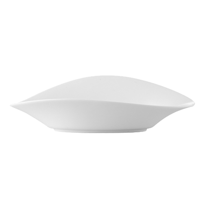CAC China COL-B10 9 Oz. Bone White Ceramic Bowl (2 Dozen Per Case)