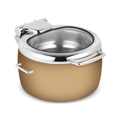 Eastern Tabletop 39811GRZ Jazz Rock Collection Induction Soup Chafer