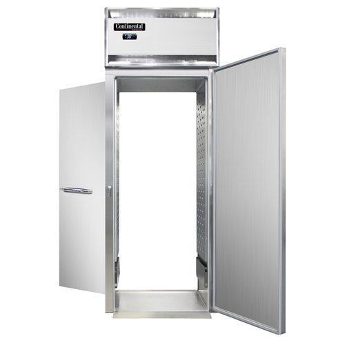 Continental Refrigerator D1RINSART 35.25" W One-Section Solid Door Roll-Thru Designer Line Refrigerator