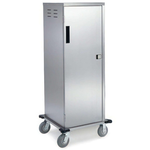 Lakeside 5618 Elite Series 33" W Stainless Steel 1 Section 18 Trays Non-Insulated Tray Delivery Cart