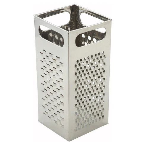 Winco SQG-4 9" x 4" Stainless Steel Grater