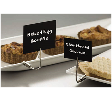 American Metalcraft CLIPIT2 5.5" W Double Sided Sign Clip