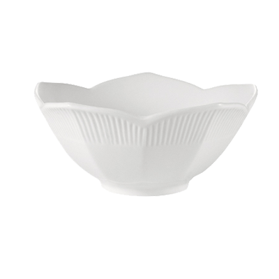 CAC China LTB-4 5 Oz. Super White Porcelain RCN Specialty Bowl (4 Dozen Per Case)