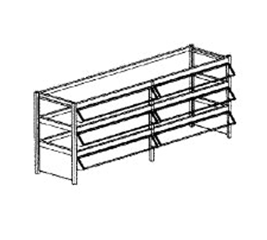 Piper Products R3CDD-36 36" Single-Sided Display