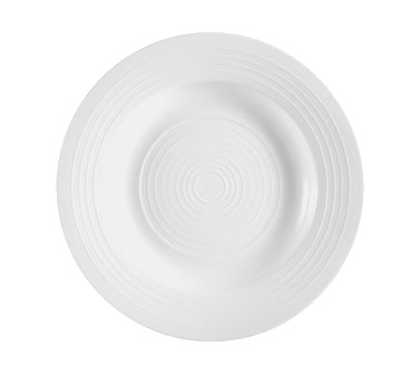 CAC China TGO-120 12" Dia. 22 Oz. Bone White Porcelain Round Tango Pasta Bowl (1 Dozen)
