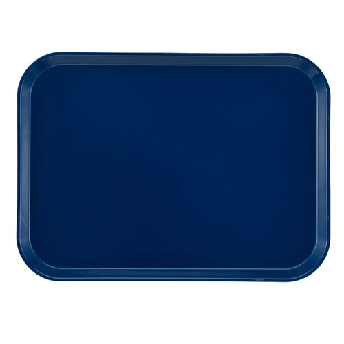 Cambro 1216123 12" Blue Rectangle Camtray - 12/Case