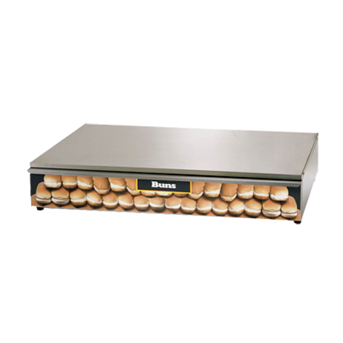 Star SS50BB Removable Stainless Steel Bun Pans Grill-Max Hot Dog Bun Box With 64 Buns Capacity