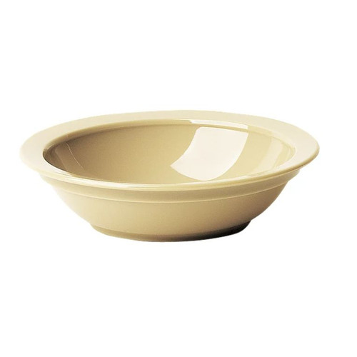Cambro 60CW133
 6"
 11 oz
 PolyCarbonate
 Beige
 Round
 Camwear Bowl - 48/Case