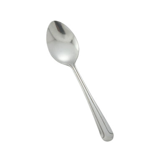 Winco 0014-03 7" 18/0 Stainless Steel Dinner Spoon (Contains 1 Dozen)