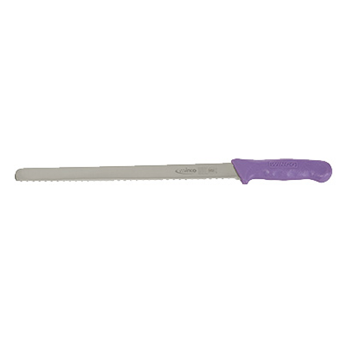 Winco KWP-121P 12" Slicer Knife with Polypropylene Handle