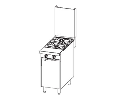 Southbend P16C-X-NG 16" Natural Gas Platinum Heavy Duty Range - 90,000 BTU