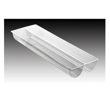 Matfer Bourgeat 362001 Buche Cake Mold 22-1/2"L x 3-1/4"W x 2-1/2"H Mold Size Semi Circular Shaped Pvc - 1 Box
