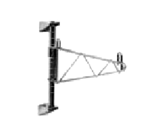 Metro 1Ws24K3 Super Erecta Shelf Support Post Mount Single Metroseal 3 Epoxy-Coated Corrosion-Resistant Finish