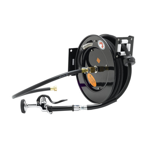 T&S Brass 5HR-232-01-GH Equip Open Hose Reel powder coated steel 3/8"