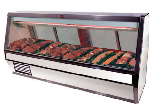 Howard McCray SC-CMS40E-8-S-LED 100-1/2"W Red Meat Service Case