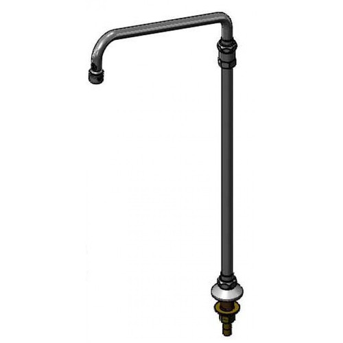 T&S Brass B-0542 Elevated Swing Nozzle deck mount 12"
