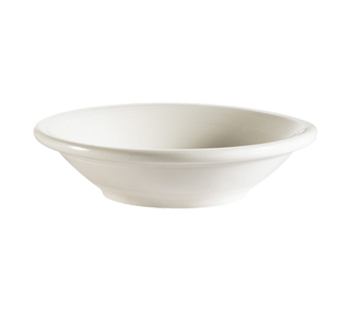 CAC China TGO-11 5 Oz. Bone White Porcelain Round Tango Fruit Dish (3 Dozen Per Case)