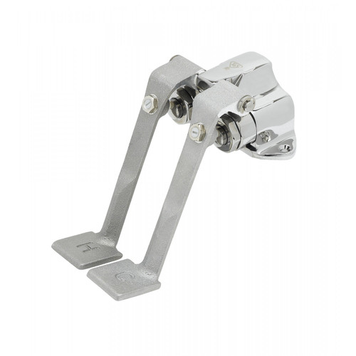 T&S Brass B-0505-SL Pedal Valve double cold & hot floor mount slow close cartridge