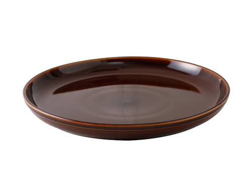 Tuxton BAA-1315 13-1/8" Ceramic Round Pizza/Serving Plate (6 Each Per Case)