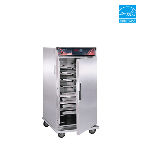 Cres Cor H137SUA9D 28.75" W Stainless Steel 1-Compartment Insulated Intermediate Height Mobile Heated Cabinet - 120 Volts