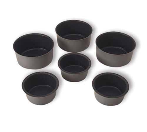 Matfer Bourgeat 332604 Exopan Ramekin Mold 3-1/2" Dia. x 1-3/8"H Round Fine Steel - 1 Pack