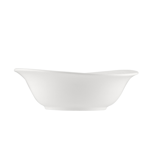 CAC China BHM-B9 9" Dia. 27.5 Oz. Bone White Porcelain Round Bahamas Bowl (2 Dozen Per Case)