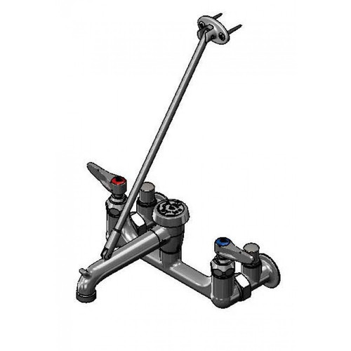 T&S Brass B-0666-RGH Service Sink Faucet 8" centers