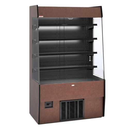 Piper Products R-GNG-HPRO-4 48"W Grab-N-Go High Profile Refrigerated Open Merchandiser