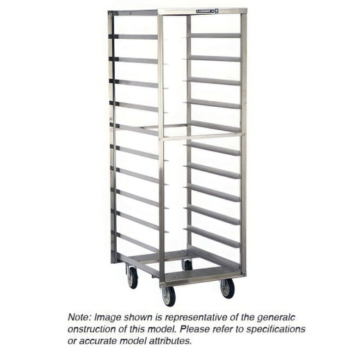 Lakeside 172 18 Pans Stainless Steel Full Height Sheet Pan and Tray Rack