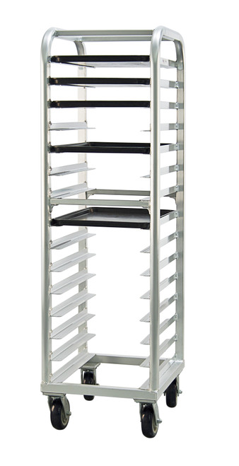 New Age 4332 73"H Lifetime Series 15 Bun Pan Rack with 4" Spacing