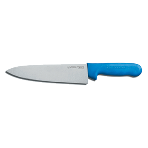 Dexter S145-10C-PCP 10" Blue Sani-Safe Chef's/Cook's Knife with Polypropylene Handle