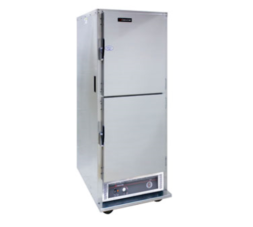 Cres Cor H135SUA11 25.75" W Stainless Steel One Compartment Insulated Mobile Heated Cabinet - 120 Volts
