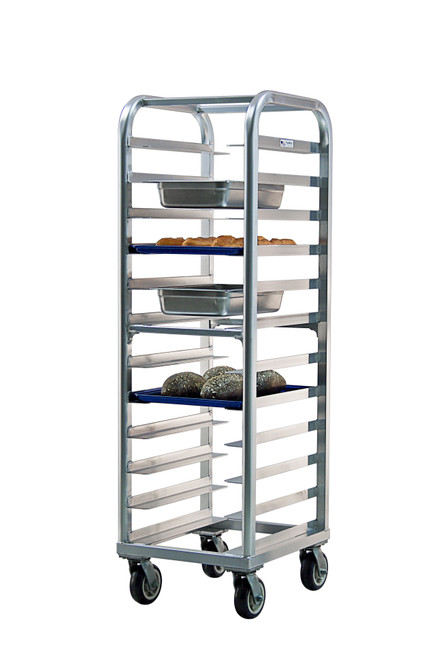 New Age 4340 73"H Lifetime Series 12 Bun Pan Rack with 5" Spacing