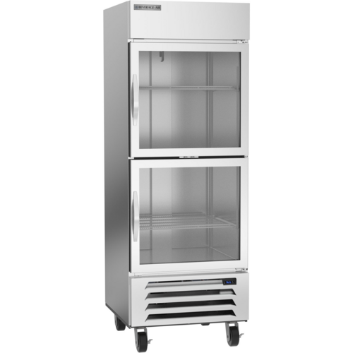 Beverage Air HBR27HC-1-HG 30" W One-Section Glass Door Reach-In Horizon Series Refrigerator