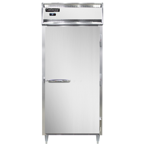 Continental Refrigerator D1RXNSSPT 36.25"W One-Section Solid Door Designer Line Extra-Wide Refrigerator