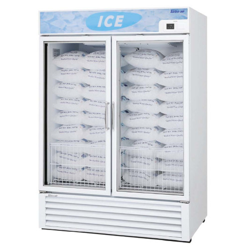 Turbo Air TGIM-49W-N 54.38" Glass Door Reach-In Ice Merchandiser