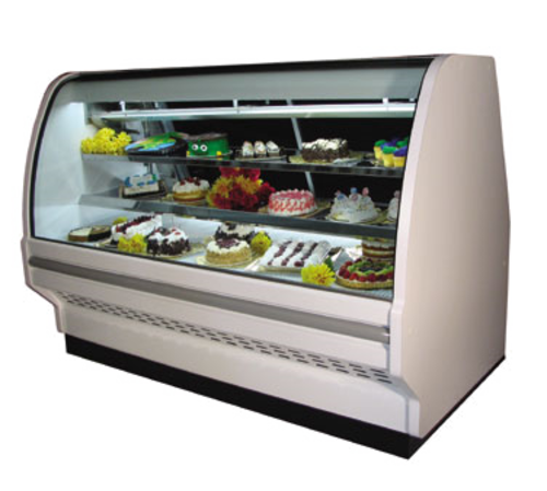 Howard McCray D-CBS40E-8C-LED 99.5" W Curved Glass Dry Display Bakery Case
