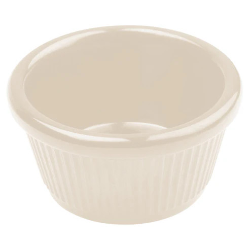 Winco RFM-4B
 4 Oz.
 Plastic
 Ramekin
 8 Dozen (Contains 1 Dozen)