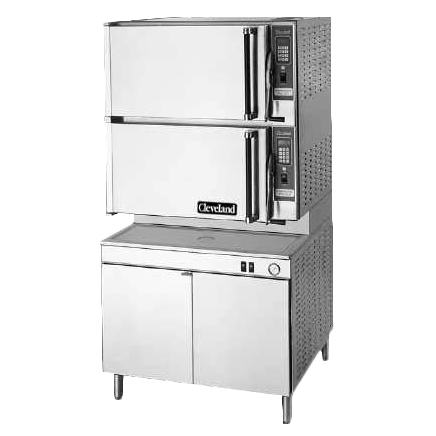 Cleveland 36CEM1648 8 Pan Electric Steamer - 208V