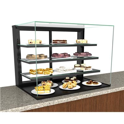 Structural Concepts NR4835DSV 47.75" W RevealService Non-Refrigerated Display Case