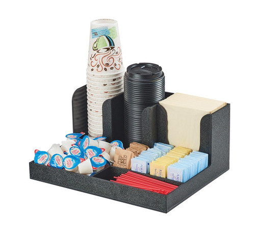 Cal-Mil 3664-13 Condiment Station 14"W x 11"D x 6-1/2"H