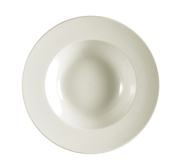 CAC China REC-107 22 Oz. American White Ceramic Round REC Pasta Bowl (1 Dozen)