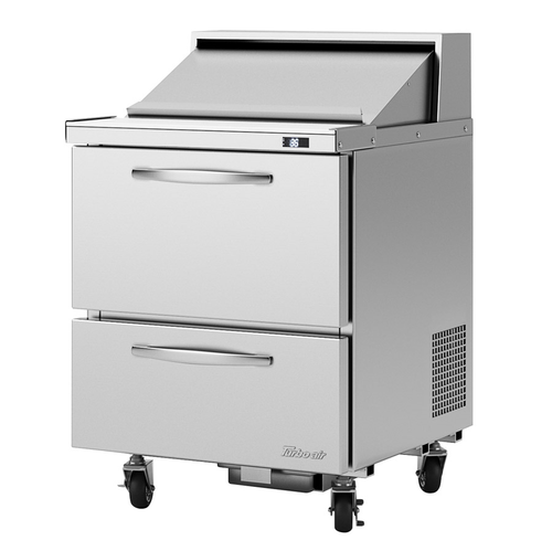 Turbo Air PST-28-D2-N 27.5" W One-Section Two Drawer PRO Series Sandwich/Salad Unit